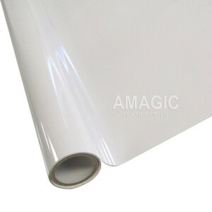 AMagic W1 White Heat Transfer Foil - Create Shiny Metallic Designs