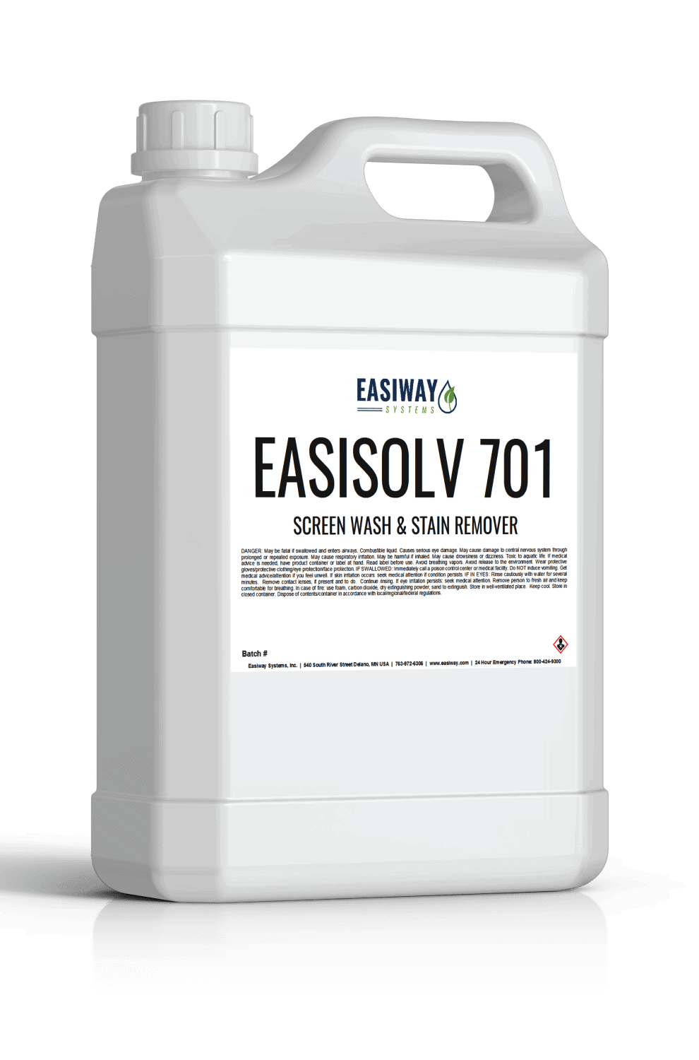 Easiway EasiSolv 701N Screen Wash and Stain Remover for screen printing