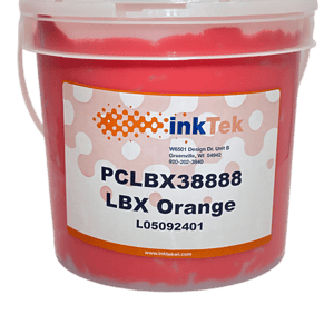 Inktek LB 38888 LBX Orange Plastisol Ink
