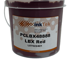 Inktek 48888 LBX Red Plastisol Ink