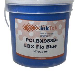 Inktek LB LBX9888 Flo Blue Plastisol Ink