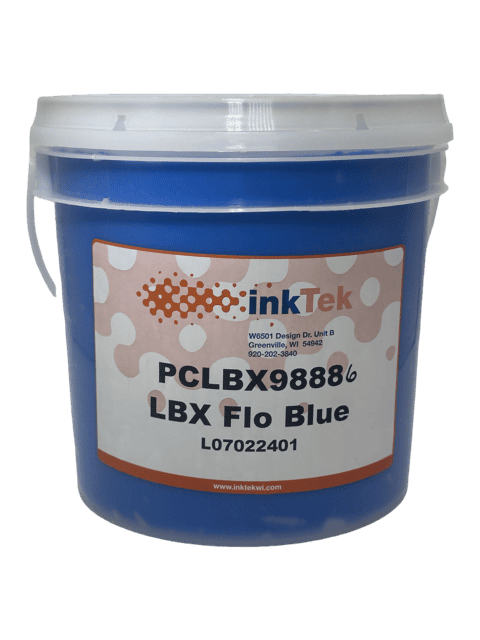 Inktek LB LBX9888 Flo Blue Plastisol Ink