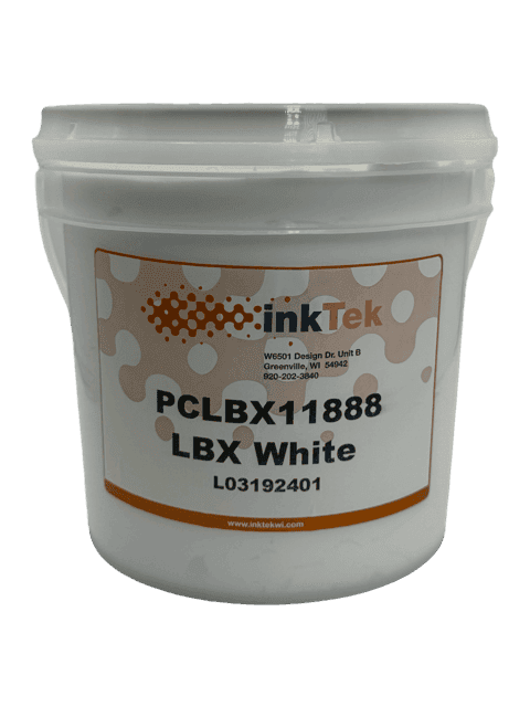 Inktek LBX 118888 LBX White Plastisol Ink