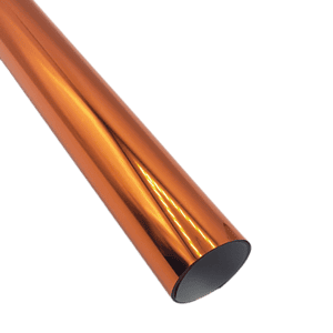 River City 20” Orange Foil Heat Transfer Vinyl - Metallic Brilliance