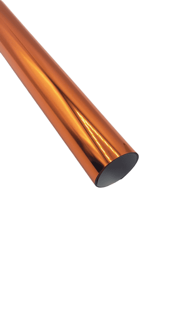 River City 20” Orange Foil Heat Transfer Vinyl - Metallic Brilliance