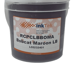 Inktek LB Bobcat Maroon Plastisol Ink