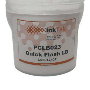Inktek LB023 Quickflash White Plastisol Ink