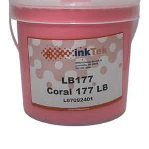 Inktek LB177 Coral Plastisol Ink