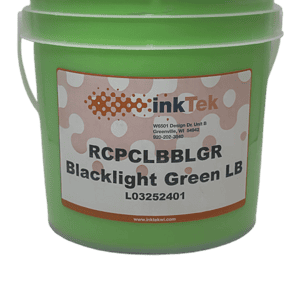 Inktek LB Blacklight Green Plastisol Ink