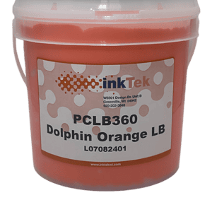Inktek LB360 Dolphin Orange Plastisol Ink