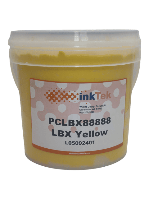 Inktek LB LBX88888 Yellow Plastisol Ink