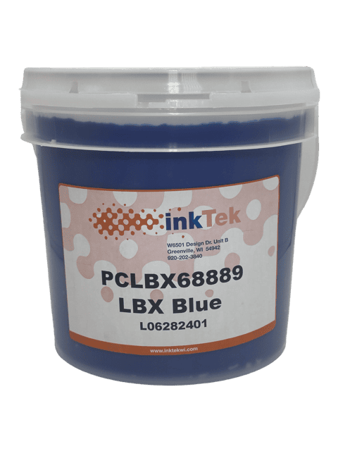 Inktek LB 688889 LBX Blue Plastisol Ink