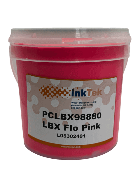Inktek 98880 LBX Flo Pink Plastisol Ink