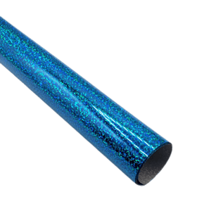 Siser 20” Holographic Aqua Heat Transfer Vinyl - Sparkle and Shine in Your Projects