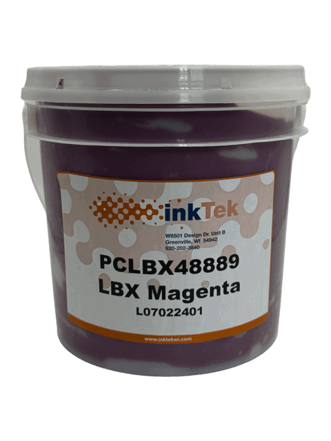 Inktek 48889 LBX Magenta Plastisol Ink