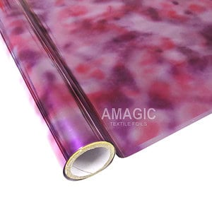 AMagic Specialty V0AL01 Tie Dye Heat Transfer Foil - Create Shiny Metallic Designs
