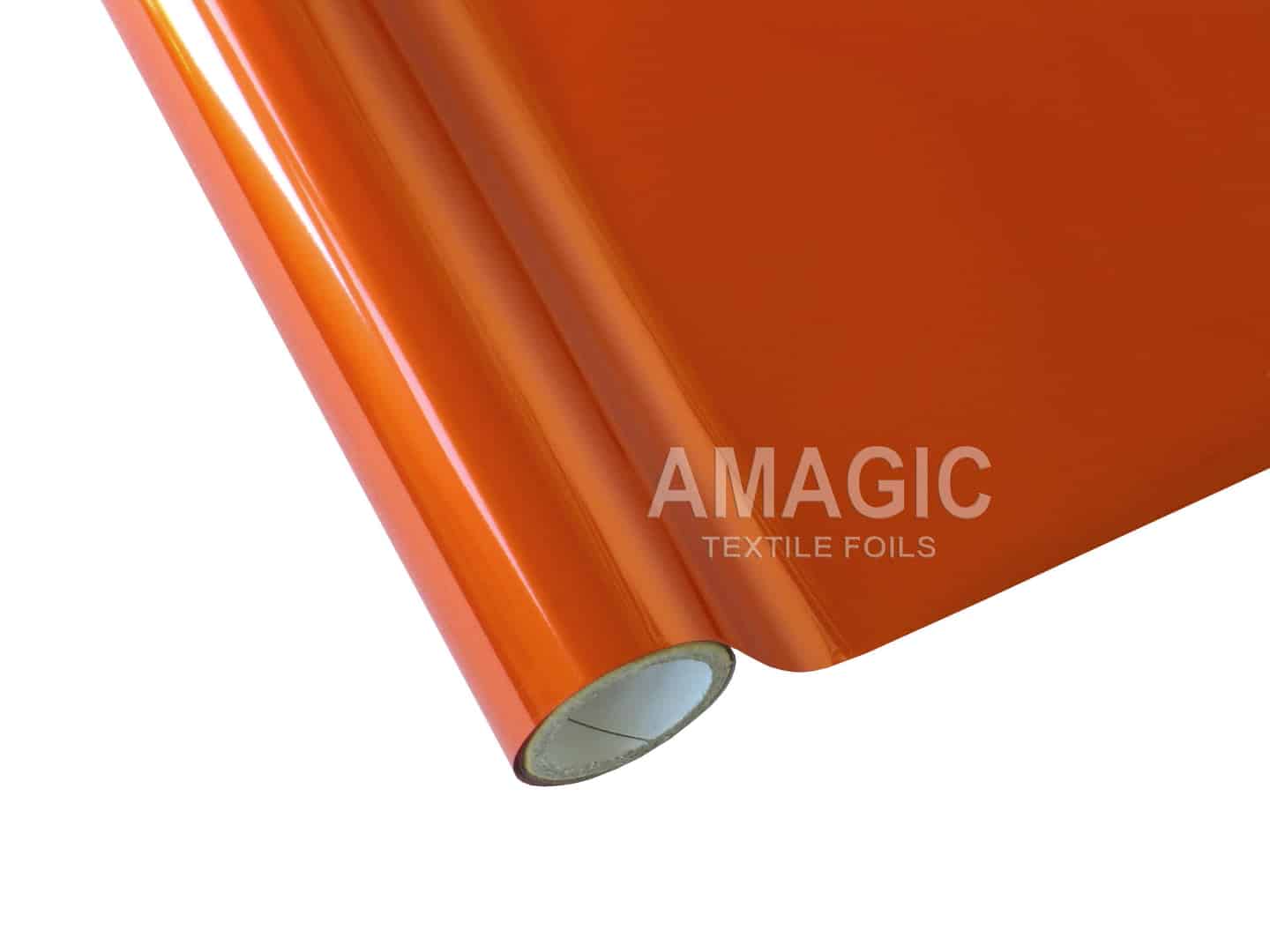 AMagic EE Matte Orange Heat Transfer Foil - Create Shiny Metallic Designs
