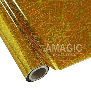 AMagic Holographic G0MP09 Confetti Heat Transfer Foil - Create Shiny Metallic Designs