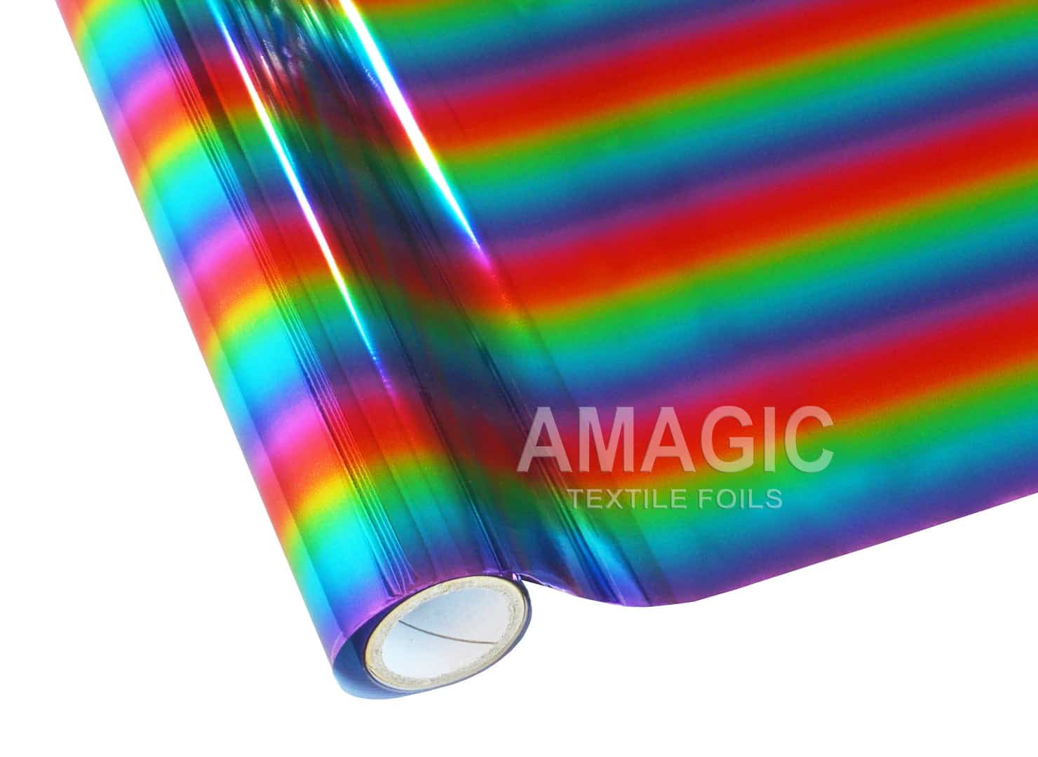 AMagic Specialty MCAA02 Rainbow Heat Transfer Foil - Create Shiny Metallic Designs
