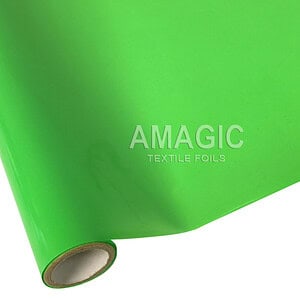 AMagic Specialty N0NE0N Flourescent Heat Transfer Foil - Create Shiny Metallic Designs