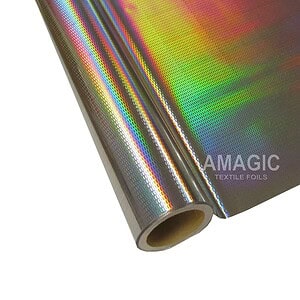 AMagic Holographic SEKP92 Scales Heat Transfer Foil - Create Shiny Metallic Designs