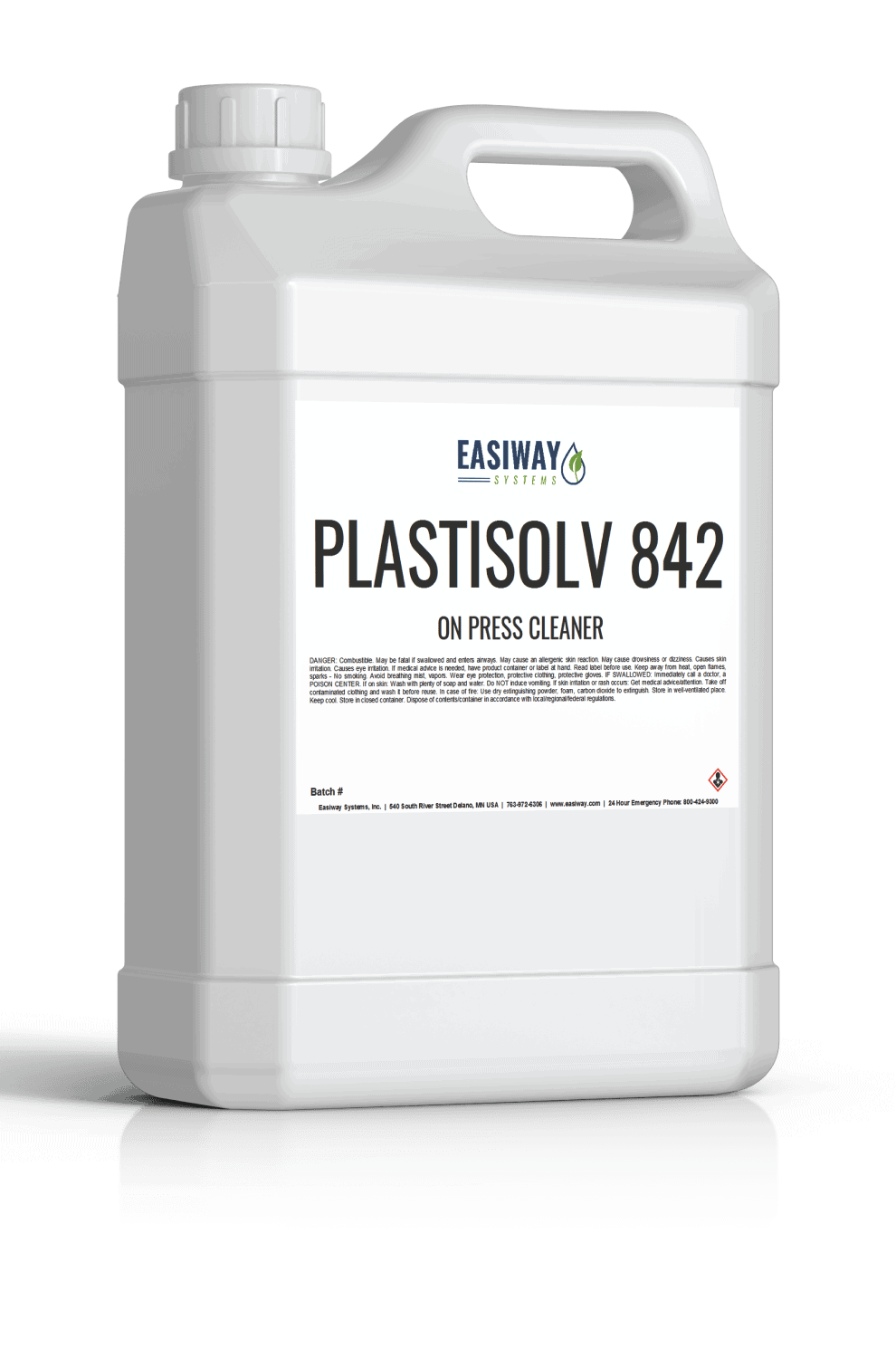Easiway PlastiSolv 842 on-press screen cleaner with cherry scent