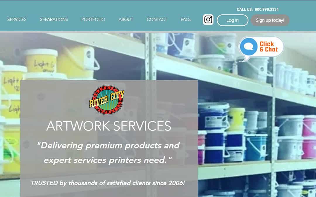 River City Supply launches screenprintseparations.com