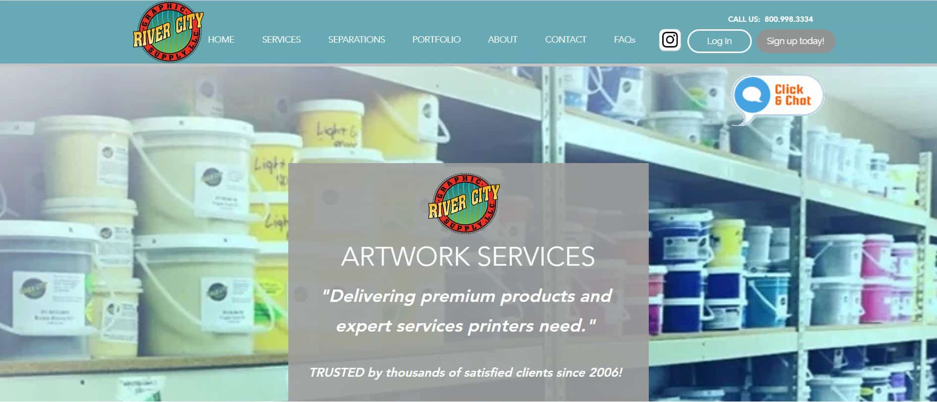 River City Supply launches screenprintseparations.com