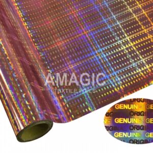 Holographic Textile Foils