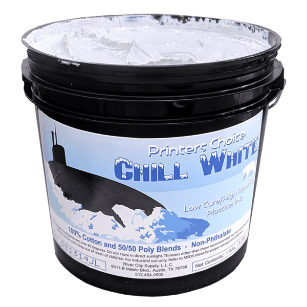 Printers Choice Chill White Plastisol Ink