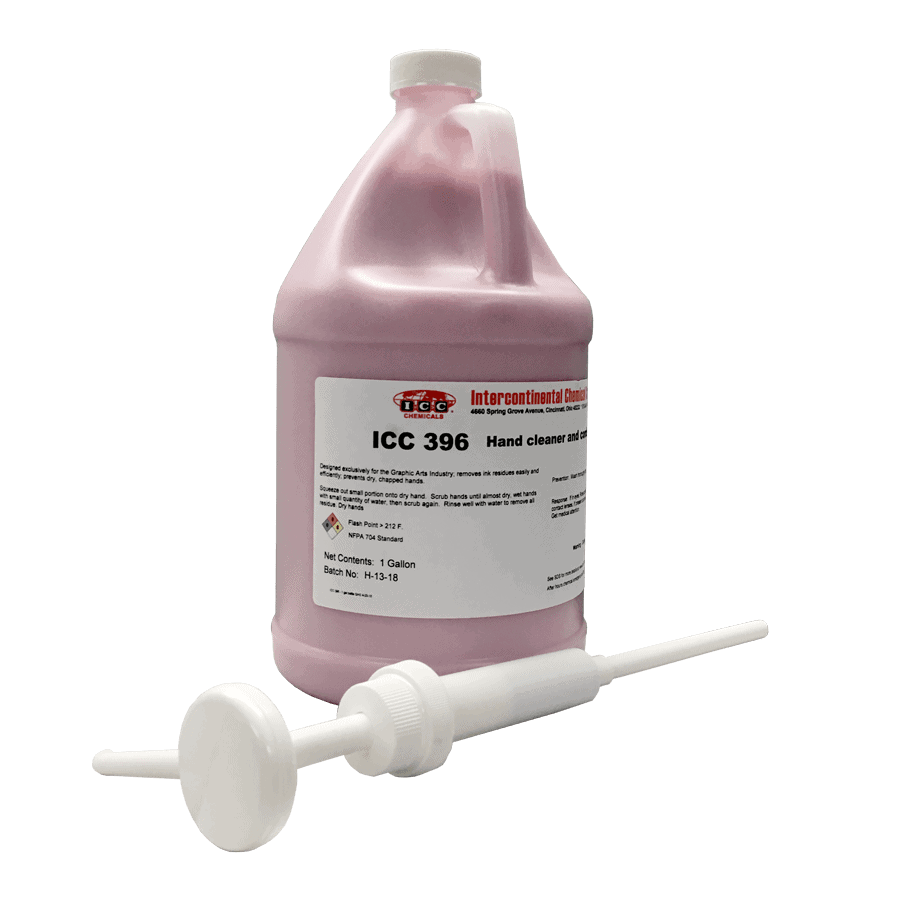 ICC 396 Hand Cleaner & Conditioner – Heavy-Duty Ink Removal Without Drying Your Hands