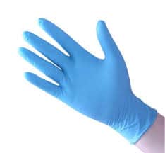 Black or Blue Nitrile Disposable Gloves – Powder-Free, Medium (Box of 100) – Clearance