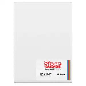 Siser EASYSUBLI Mask - 11 x 16.5 25 Sheets