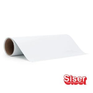Siser EasyPSV Permanent 24” White Cloud Gloss Sign Vinyl