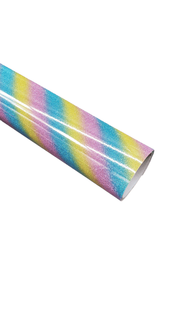 Siser EasyWeed 20” Rainbow Twinkle Heat Transfer Vinyl - Dazzle with Sparkly Crafting Creations