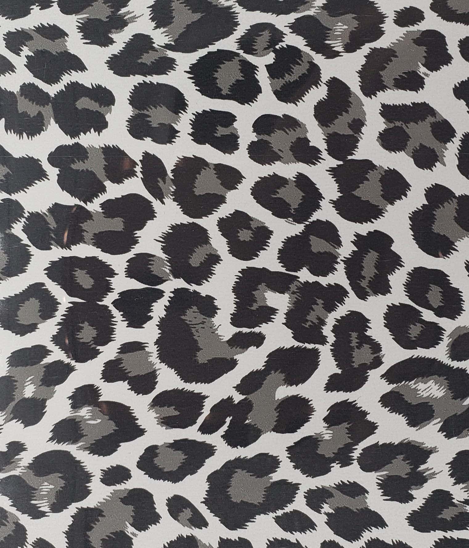RC HTV Metallic Leopard Silver