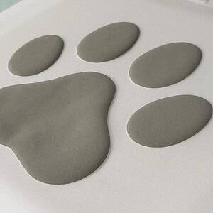 River City 20” 3D Puff Gray Heat Transfer Vinyl