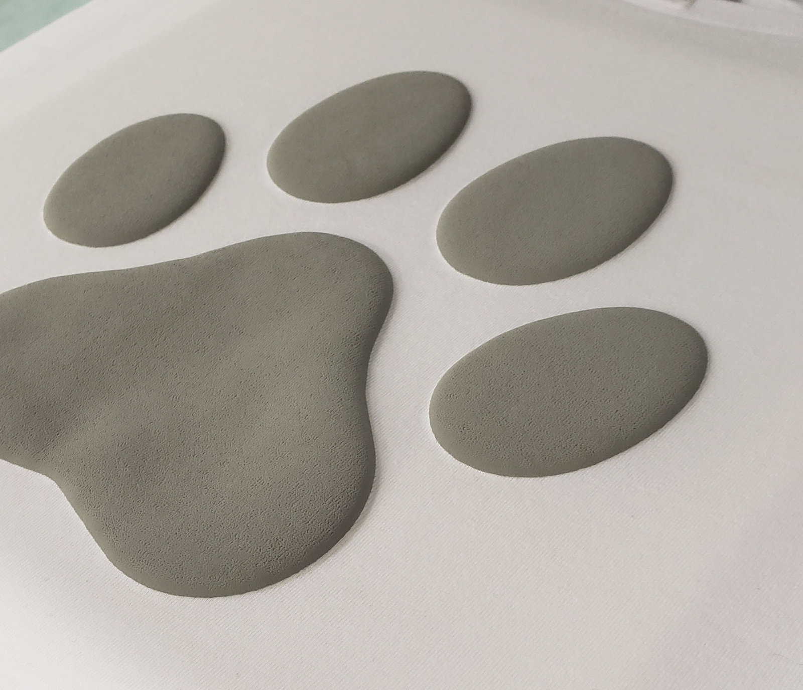 River City 20” 3D Puff Gray Heat Transfer Vinyl