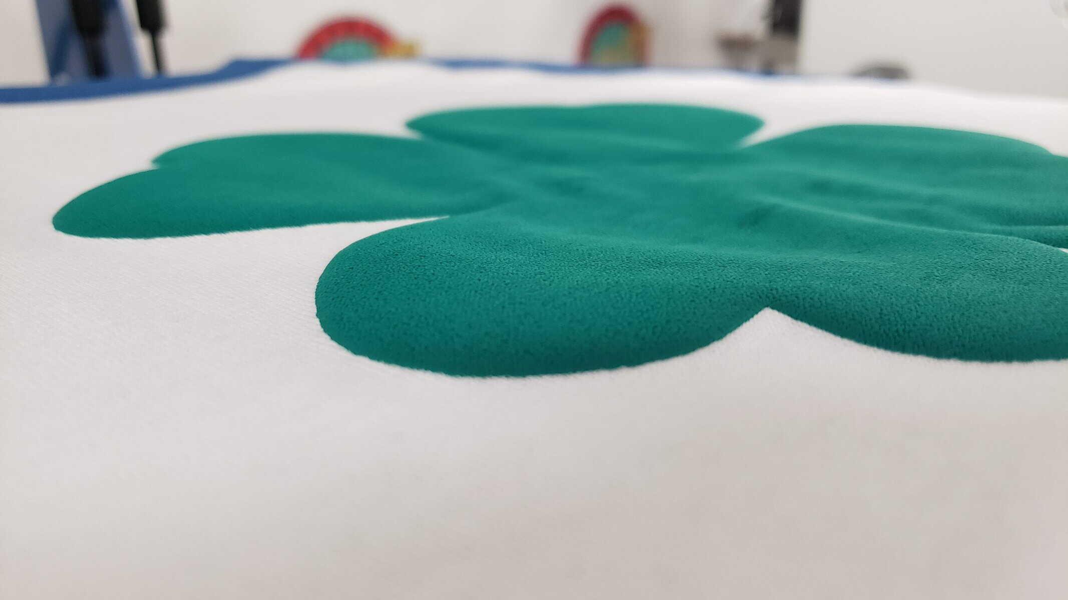 River City 20” 3D Puff Green Heat Transfer Vinyl