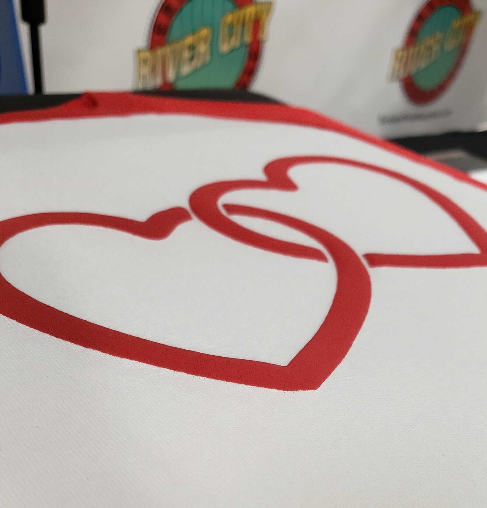 River City 20” 3D Puff Red Heat Transfer Vinyl