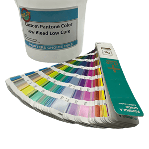 Printers Choice Custom Pantone Plastisol Ink - Low Cure Formula for Optimal Screen Printing