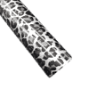 River City 20” Leopard Silver Foil Heat Transfer Vinyl Pattern - Metallic Brilliance