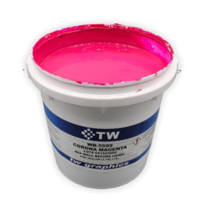 TW 5599 Flat Corona Magenta Water Based Poster Ink