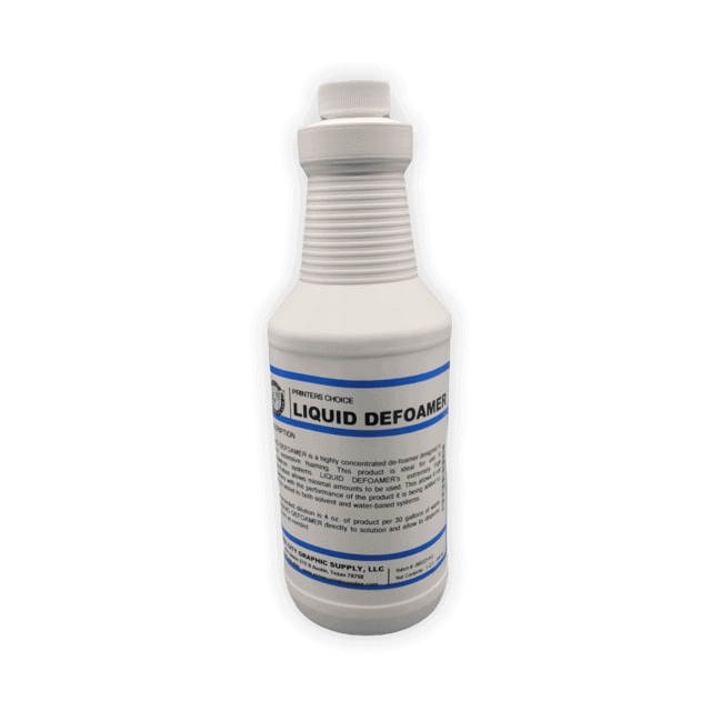 Printers Choice De-Foaming Agent – Foam Control for Screen Printing Recirculation Systems