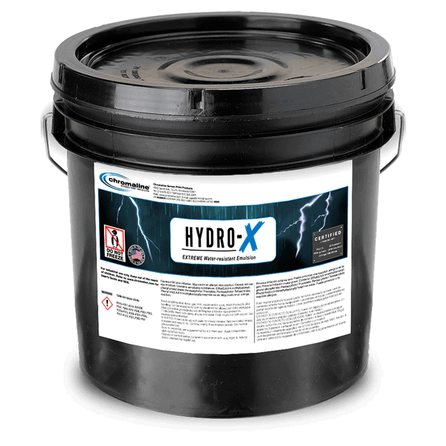 Chromaline Hydro X Blue Photo Polymer Emulsion - High-Performance Screen Printing Emulsion for Water-Based, Discharge & Plastisol Inks