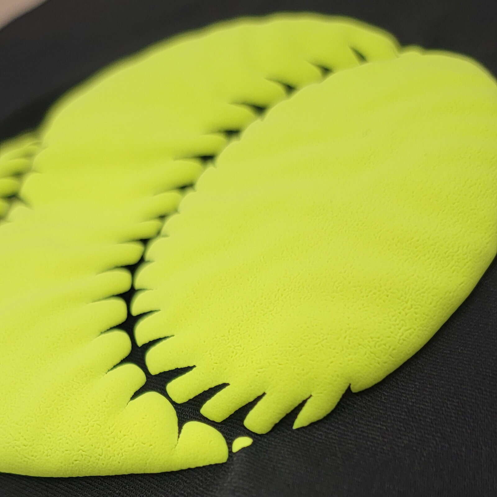 River City 20” 3D Puff Neon Yellow Heat Transfer Vinyl