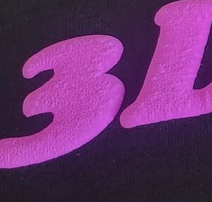 River City 20” 3D Puff Neon Purple Heat Transfer Vinyl