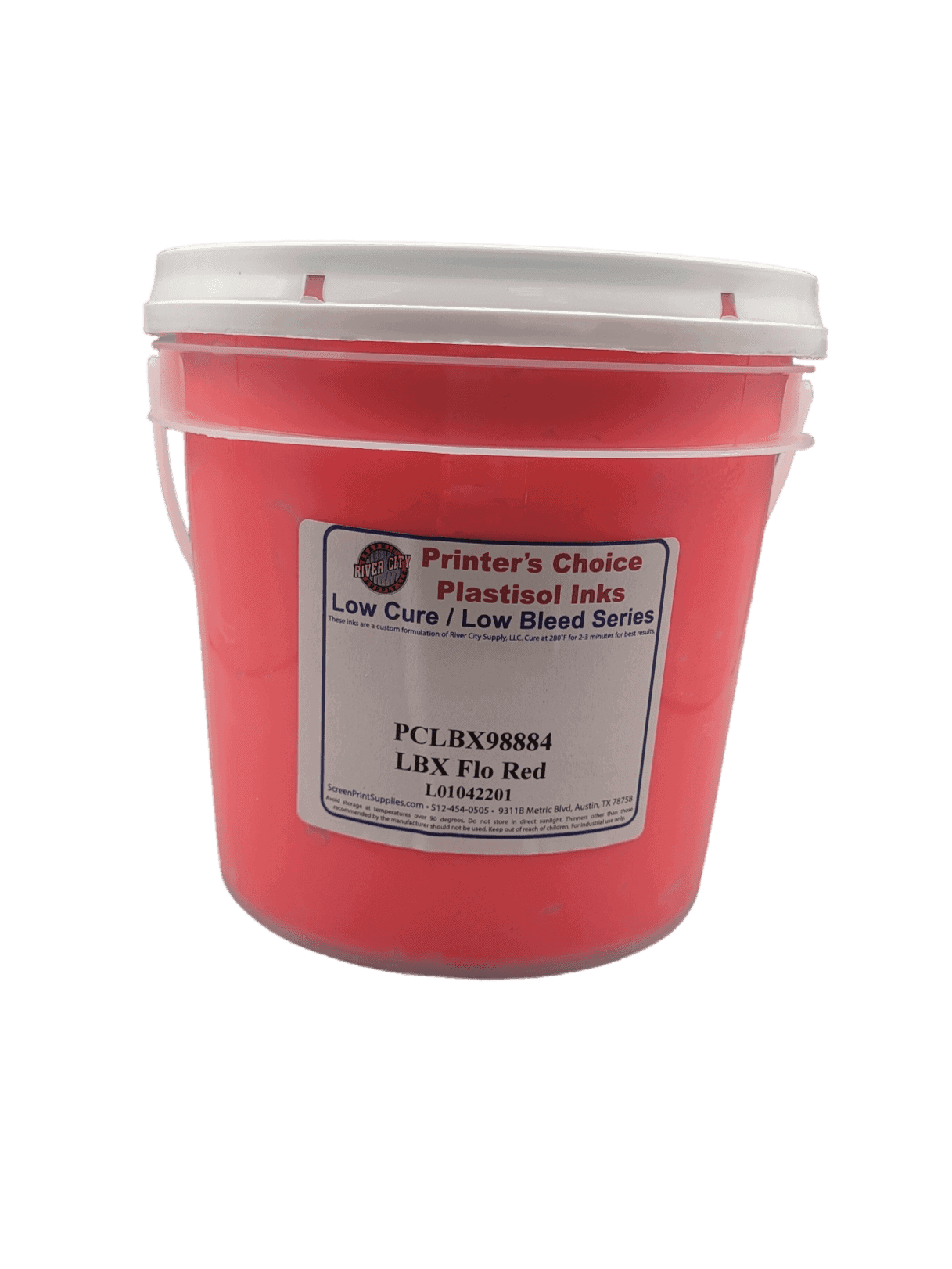 LBX Fluorescent Red Plastisol