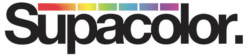 Supacolor logo - screen printing supplies