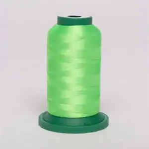 Dime Exquisite Polyester Embroidery Thread - 32 Neon Green